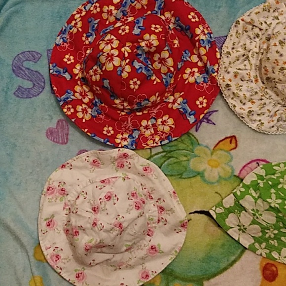 Baby girl sun hats. - Picture 2 of 4